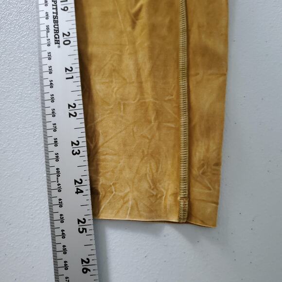 Lululemon Align High Rise Pant Leggings 25" Women 6 Yellow Pocket Athletic Yoga - Picture 5 of 8